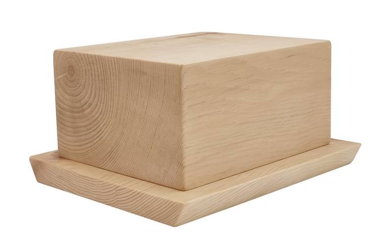 ERST-HOLZ Brotkorb Butterdose Holzbutterdose aus Zirbenholz ERST-HOLZ Brotkorb Butterdose Holzbutterdose aus Zirbenholz von ERST-HOLZ