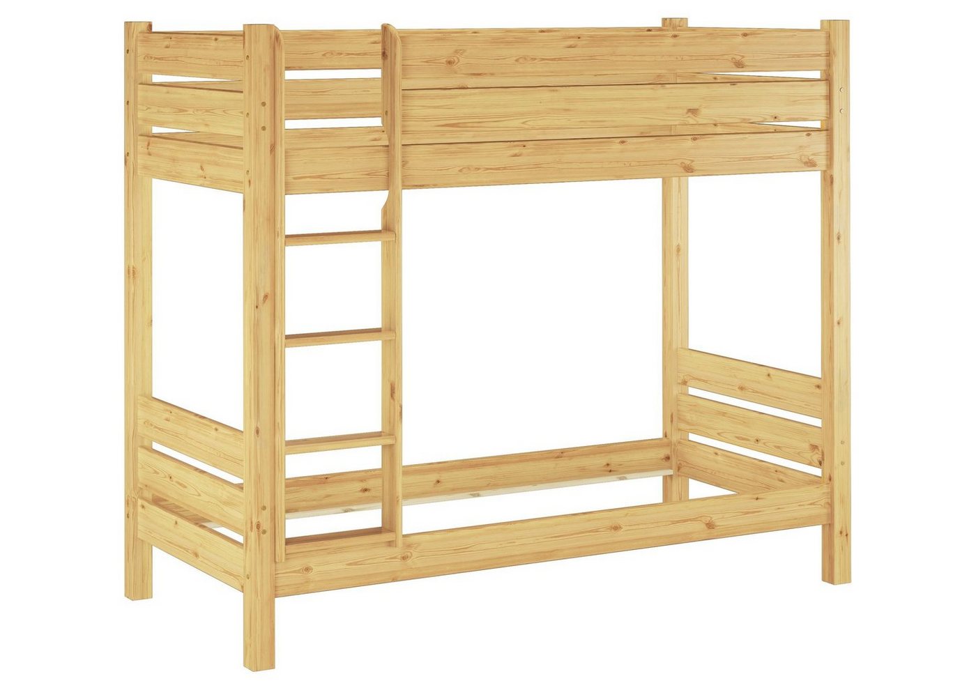 ERST-HOLZ Etagenbett Stockbett für Kinder stabiles Holzbett 80x200 teilbar von ERST-HOLZ