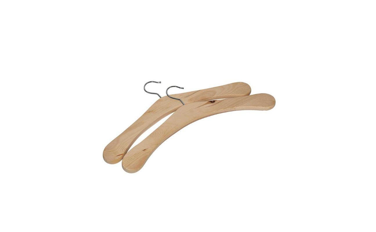 ERST-HOLZ Kleiderbügel Zirben Kleiderbügel für Kleiderschrank ERST-HOLZ Kleiderbügel Zirben Kleiderbügel für Kleiderschrank von ERST-HOLZ