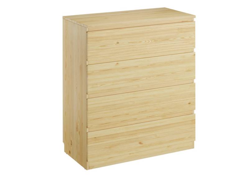 ERST-HOLZ Sideboard Kieferholzkommode Sideboard mit 4 Schubladen Natur, 90.50-20 - Kommode Kiefer natur4 Schubladen von ERST-HOLZ