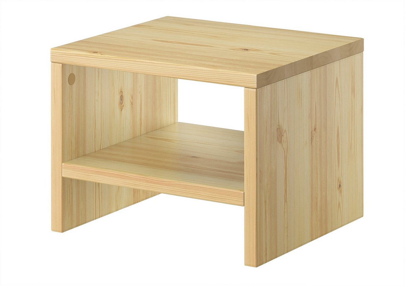 ERST-HOLZ Nachtkommode Nachttisch Kiefer Massiv Modernes Kubisches Nachtkästchen Offen, 90.20-K5 - Nachttisch Kiefer natur ERST-HOLZ Nachtkommode Nachttisch Kiefer Massiv Modernes Kubisches Nachtkästchen Offen, 90.20-K5 - Nachttisch Kiefer natur von ERST-HOLZ