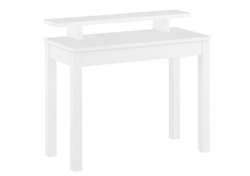 ERST-HOLZ Schminktisch Vollholztisch mit Ablage Kiefernholztisch-Set 100 x 45 Kiefer von ERST-HOLZ