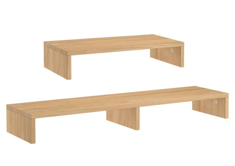 ERST-HOLZ Wandregal Tischaufsatz TV-Erhöhung Monitorständer Buche massiv von ERST-HOLZ