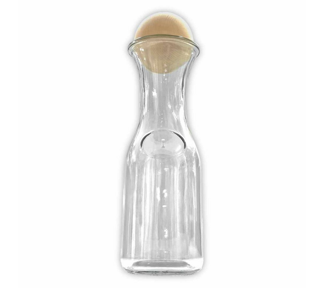 ERST-HOLZ Wasserkaraffe Karaffe 1 Liter mit Zirbenkugel 7 cm ERST-HOLZ Wasserkaraffe Karaffe 1 Liter mit Zirbenkugel 7 cm von ERST-HOLZ