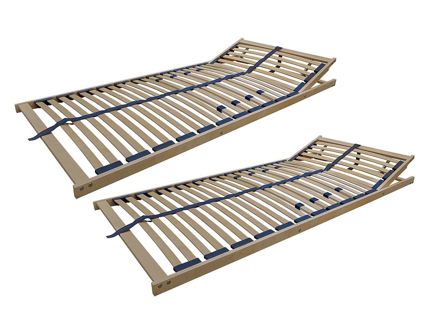 Lattenrost Federholzrahmen Lattenrost 80 x 200 Kopfteil Verstellbar Doppelpack, ERST-HOLZ von ERST-HOLZ