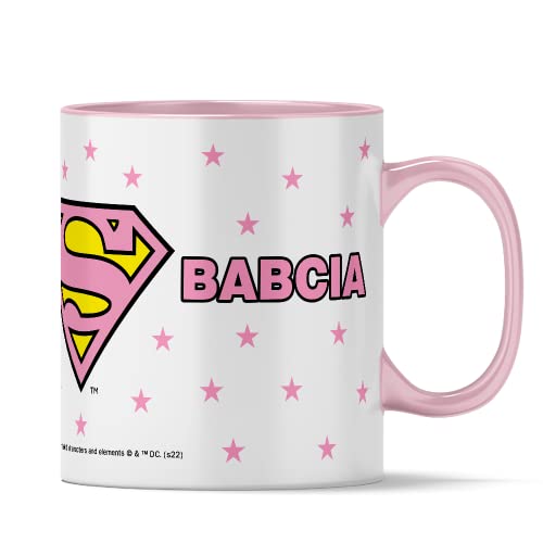 ERT GROUP Original und offiziell lizenziert von DC Keramikbecher, Muster Superman 267, Kaffee- und Teebecher Tasse 330ml von ERT GROUP
