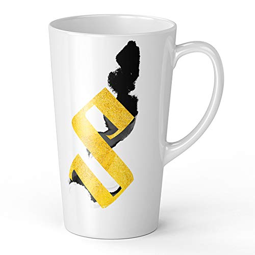 ERT - Original und Offiziell Lizenziertes Harry Potter Becher aus Keramik, Ideal als Geschenk, Tasse für Latte innen weiß, Hochwertiger Aufdruck, 450ml von ERT GROUP