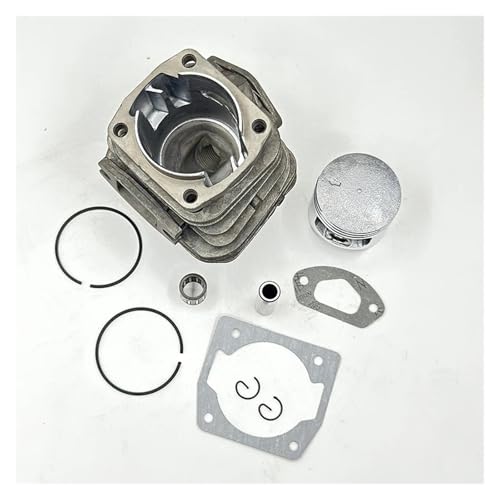 ERTYUYFG 43 mm 45 mm 45,2 mm Einzel- und Doppelzylinderkolben, kompatibel mit 4500 5200 5800 45 cc 52 cc 58 cc Gartengeräte, chinesische Kettensägenteile(5200 45mm Double) von ERTYUYFG