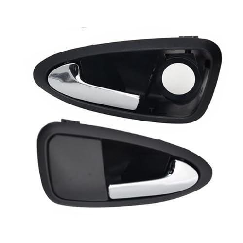 ERUEUBGRM 6J1837113AAH1 6J1837113A Links/Rechts Innentürgriffe ABS Auto Innenraum Schwarz Türgriffe Für Seat Für Ibiza 6J 2010-2022 Türinnengriffe(Helle silberne Vorderseite) von ERUEUBGRM