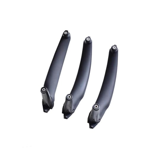 ERUEUBGRM Für E70 X5 E71 E72 X6 SAV 2008-2014 Auto Vorne Hinten Innen Türgriff Innenverkleidung Pull Trim Türinnengriffe(Schwarz 3 STK) von ERUEUBGRM
