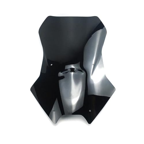 ERUEUBGRM Motorradzubehör Für XADV 750 2021 2022 2023 2024 Windschutzscheibe Windabweiser Motorrad Windschutzscheibe(Schwarz) von ERUEUBGRM