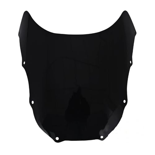 ERUEUBGRM Windschutzscheibenabweiser Motorrad Windschutzscheibe Spoiler Windschutzscheibe Shroud Verkleidung Vorne Windabweiser Zubehör Für Kawasaki ZXR 400 ZXR400(Schwarz) von ERUEUBGRM