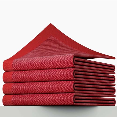 Anti-UV-Netzwerk, Sunshade Net Red 90% UV Block HDPE Multiple Sizes(5.0x7.0 m/16.4x23 ft) von ERVDKXCOI