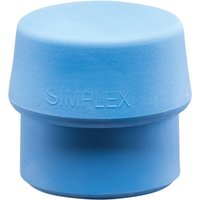 Schonhammerkopf simplex Kopf-Ø 30 mm TPE-soft blau weich von Halder