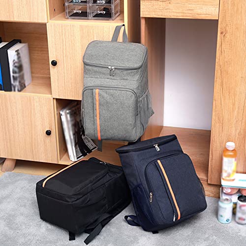 ERYUE 18 L Lecksof mit Großer Kapazität Leck zu Mittagessen Rucksack Thermal Großes Picknick Kühle und Warm Isolierte Tasche Im Freien Im Freien und Getränkeaufbewahrung Umhängetasche (Marineblau) ERYUE 18 L Lecksof mit Großer Kapazität Leck zu Mittagessen Rucksack Thermal Großes Picknick Kühle und Warm Isolierte Tasche Im Freien Im Freien und Getränkeaufbewahrung Umhängetasche (Marineblau) von ERYUE