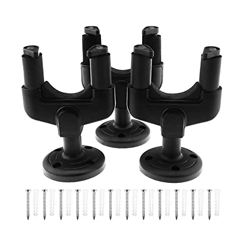 ERYUE 3pcs Electric Guitar Hanger Easy Install Guitars Holder Stand Wall Mount Rack Guitar Stringed Musical Instrument Accessory von ERYUE