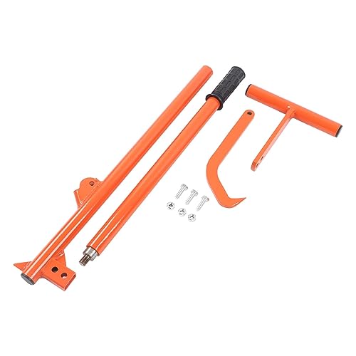 ERYUE 51in Stahlblockheber, Hochleistungs -Block -Roller -Cant -Haken -Jack -Werkzeug mit Langem Griff Zum Transport, Ergonomischer Holzhelfer für Kettensägenausschnitte von ERYUE