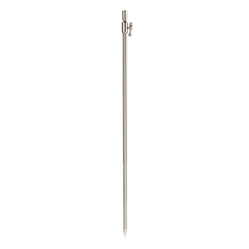 ERYUE Fischen Bankstick-55-100cm Erweiterung Edelstahl-Fischen-Bankstick Einstellbare Karpfenangeln einen Bank Stick Fishing Rod Pod Rest für Bissanzeiger von ERYUE