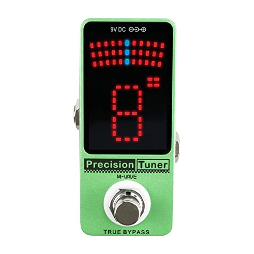 ERYUE M-VAVE Precision Tuner Pedal LED Display with True Bypass for Chromatic Guitar Bass von ERYUE