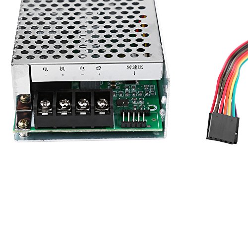 ERYUE Motor Gouverneur, Gebürsteter DC Motor Speed Controller CW CCW Reversible Switch mit Ziffernanzeige, Einfaches und Einfach zu Bedienendes, Elegantes Erscheinungsbild, Stabiler von ERYUE