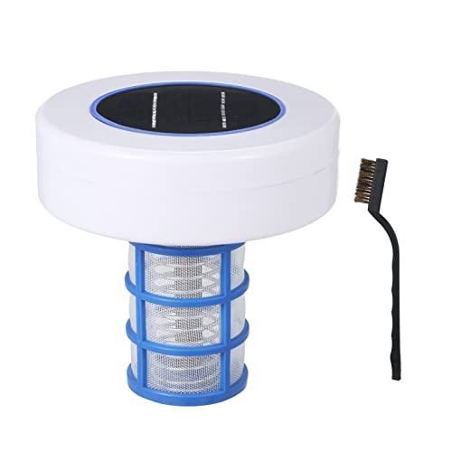 ERYUE Schwimmbadwasseraufbereiter,Solarstrom-Schwimmbadreiniger Solar-Pool-Ionisator Schwimmbadwasser Algenhemmung Chlorfreier Wasserprozessor ERYUE Schwimmbadwasseraufbereiter,Solarstrom-Schwimmbadreiniger Solar-Pool-Ionisator Schwimmbadwasser Algenhemmung Chlorfreier Wasserprozessor von ERYUE