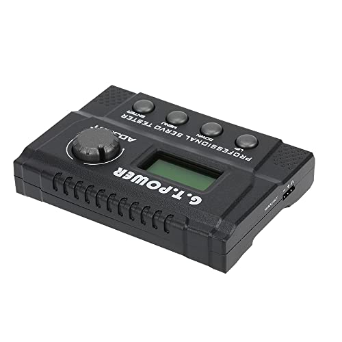 ERYUE Servo Tester,G.T.Power Professional Servo Tester für RC Flugzeuge Hubschrauber Car Servo von ERYUE