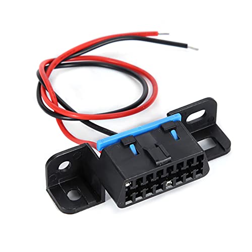 ERYUE Stromversorgungstestkabel, Auto OBD2 Weiblicher Plug -Line -Testkabel, CE -Zertifizierung, Schönes Diagnostisches Werkzeug für Car OBD2 mit ABS + Metallmaterial, der Zum Testen von ERYUE