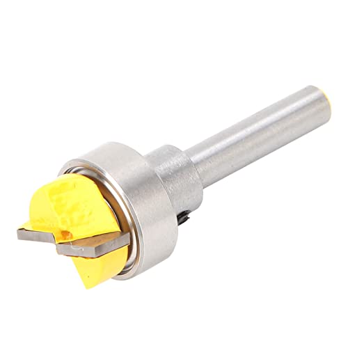 ERYUE Template Gerade Endmühle Trimmrouter -Bit mit Hoher Abriebfestigkeit für MDF, Festes Holz, Partikett und Sperrholz 1/4 Schaft von ERYUE