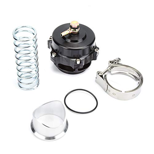ERYUE Universelle 50-mm-Turbinenabgase-Ventil aus Dem Dump-Ventil mit Harter Anodenbeschichtung, Geschmiertem Stiel und Leitfaden für Verschleißfestigkeit, Korrosionsbeständigkeit und von ERYUE