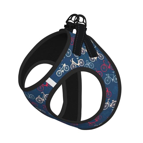 Bikes Fahrradgeschirr-Set für Katzen und Hunde, reflektierend, verstellbar, ausbruchsicher, mit weichem, atmungsaktivem Netzgewebe, für kleine Haustiere und Kätzchen Bikes Fahrradgeschirr-Set für Katzen und Hunde, reflektierend, verstellbar, ausbruchsicher, mit weichem, atmungsaktivem Netzgewebe, für kleine Haustiere und Kätzchen von ERhoug