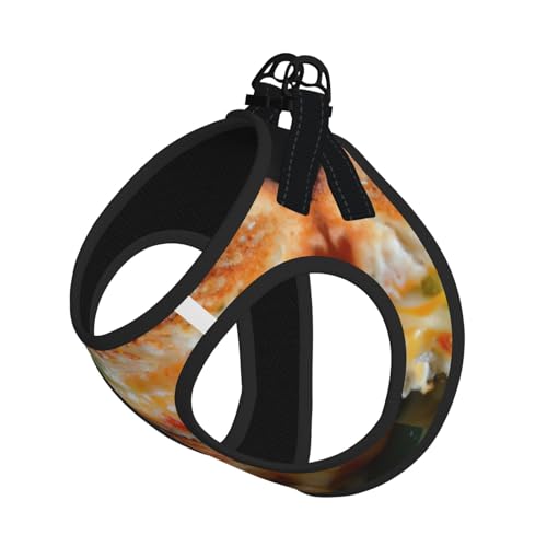 Cheese Sandwiches Hundegeschirr mit Leine, Set für Katzen und Hunde, reflektierend, verstellbar, ausbruchsicher, mit weichem, atmungsaktivem Netzgewebe, für kleine Haustiere und Kätzchen, Welpen Cheese Sandwiches Hundegeschirr mit Leine, Set für Katzen und Hunde, reflektierend, verstellbar, ausbruchsicher, mit weichem, atmungsaktivem Netzgewebe, für kleine Haustiere und Kätzchen, Welpen von ERhoug