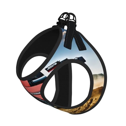 Company Hundegeschirr mit Traktor-Aufdruck, reflektierend, verstellbar, ausbruchsicher, mit weichem, atmungsaktivem Netzgewebe, für kleine Haustiere und Kätzchen, Welpen Company Hundegeschirr mit Traktor-Aufdruck, reflektierend, verstellbar, ausbruchsicher, mit weichem, atmungsaktivem Netzgewebe, für kleine Haustiere und Kätzchen, Welpen von ERhoug