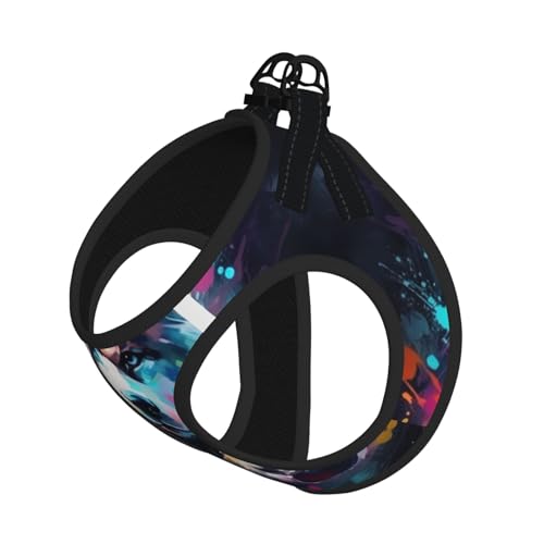 Hundegeschirr mit Leine für Hunde und Katzen, reflektierend, verstellbar, ausbruchsicher, mit weichem, atmungsaktivem Netzstoff, für kleine Haustiere und Kätzchen, Welpen Hundegeschirr mit Leine für Hunde und Katzen, reflektierend, verstellbar, ausbruchsicher, mit weichem, atmungsaktivem Netzstoff, für kleine Haustiere und Kätzchen, Welpen von ERhoug