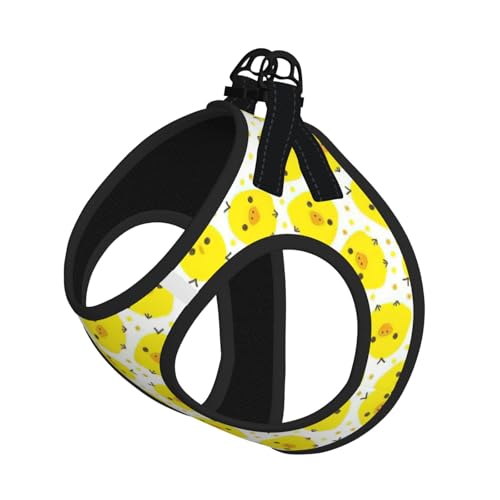 Hundegeschirr mit Leine für Katzen und Hunde, reflektierend, verstellbar, ausbruchsicher, mit weichem, atmungsaktivem Netzgewebe, für kleine Haustiere und Welpen, Gelb Hundegeschirr mit Leine für Katzen und Hunde, reflektierend, verstellbar, ausbruchsicher, mit weichem, atmungsaktivem Netzgewebe, für kleine Haustiere und Welpen, Gelb von ERhoug