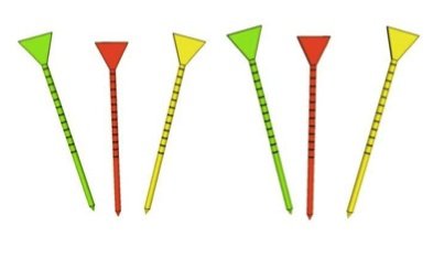 Estrich Messpunkt 100Stk. in Signalfarbe 150mm Estrich Messpunkt 100Stk. in Signalfarbe 150mm von ES