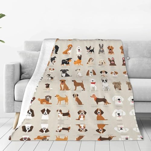 ESASAM Die superweiche Flanelldecke für Hunderassen ist bequem, leicht, warm und langlebig, geeignet für Zuhause, Reisen und Camping ESASAM Die superweiche Flanelldecke für Hunderassen ist bequem, leicht, warm und langlebig, geeignet für Zuhause, Reisen und Camping von ESASAM