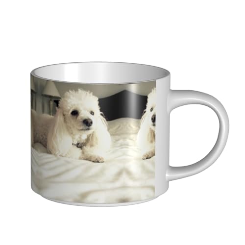 Keramiktasse mit großem Fassungsvermögen, zarter Körper, dicker Körper, einfach und elegant von ESASAM