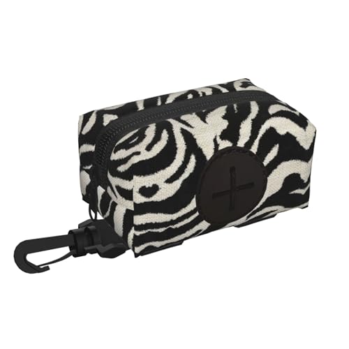 Zebra Animal Pet Travel Garbage Bag Storage Bag Is Soft And Lightweight, The Perfect Accessory For Take Dogs For Walks, Runns, And Hikes von ESASAM