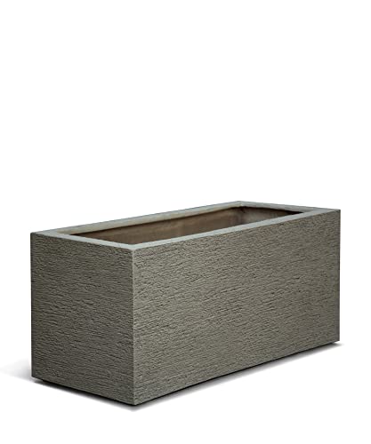 ESCHBACH® Pflanzkübel Box 100 Macchiato Grau Rechteckig * 100 x 50 x 50 cm * 10 Jahre Garantie von Eschbach