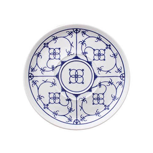 Eschenbach Porzellan Group Tallin Indischblau Untertasse 14,5 cm, Porzellan, 1 x 1 x 1 cm von Triptis