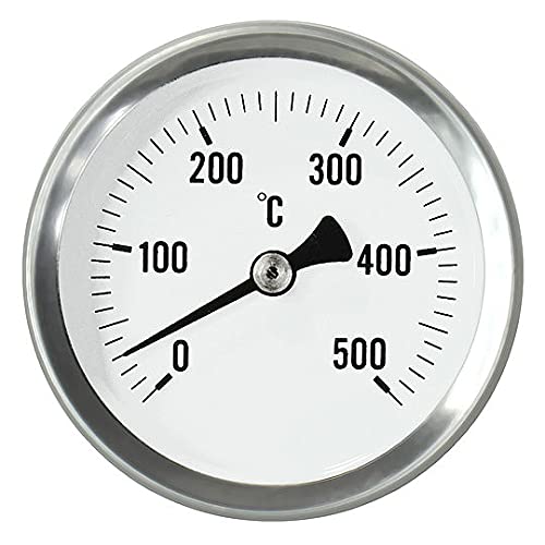 Backofenthermometer HolzOfen Thermometer für Türeinbau Ofenthermometer Pizzaofen von ESCO