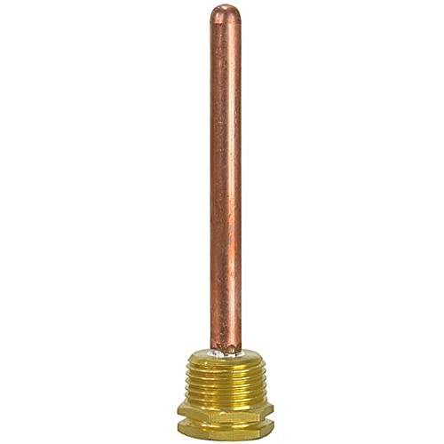 TAUCHHÜLSE 10cm KABELFÜHLER Gewinde 1/2 Temperaturfühler Sensor sonde schutzrohr von ESCO