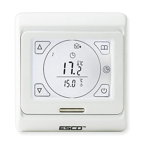 TC-910 wöchentlich Raum Thermostat 16A Elektro Heizmatte Stellantrieb Wasser Fußbodenheizung von ESCO