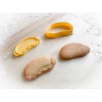 Multisize Ausstechform Und Stempel Hotdog 316 von ESCutters