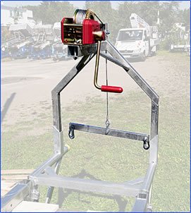 ESDA-Handwinde mit 30 m Seil von ESDA