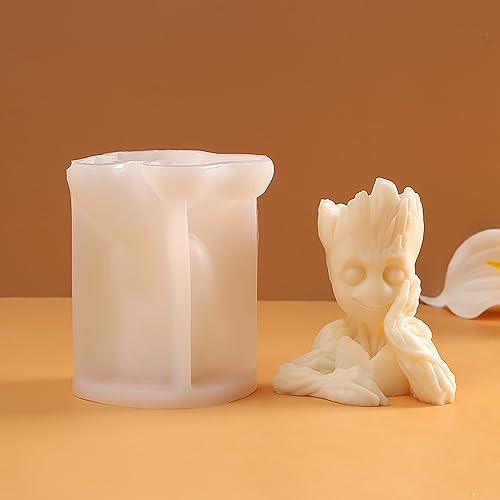Groot Mold Groot Man Mold Tree Man Candle Mold Body Mold Resin Casting Mold Resin Making Molds Silicone Mold for Candle Home Decorate Mold Candle Making Mold 3D Animal Mold Clay Mold von ESEDAGE