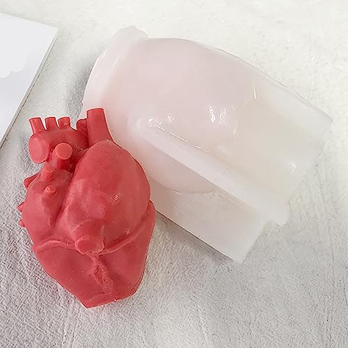 Silikonharzgussformen für Orgelherz und Seifenherstellung, 3D-Tierformen für Kerzenherstellung und Heimdekoration Silikonharzgussformen für Orgelherz und Seifenherstellung, 3D-Tierformen für Kerzenherstellung und Heimdekoration von ESEDAGE