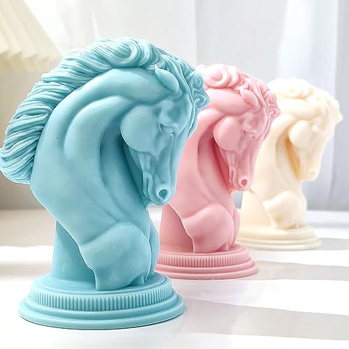 Silikonformen mit Pferd und Tier, Harzguss-Set und Kerzenherstellung, 3D-Heimdekor-Formen Silikonformen mit Pferd und Tier, Harzguss-Set und Kerzenherstellung, 3D-Heimdekor-Formen von ESEENS