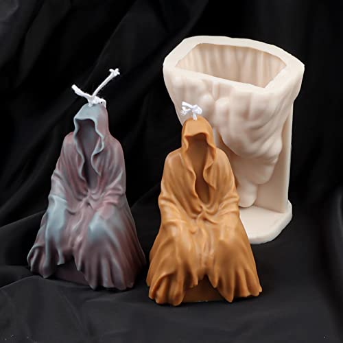 Totenkopf-Halloween-Kerzenformen – Totenkopf-Silikonform für Kerzen, Harz, Schokolade – DIY-Aromatherapie-Dekoration Totenkopf-Halloween-Kerzenformen – Totenkopf-Silikonform für Kerzen, Harz, Schokolade – DIY-Aromatherapie-Dekoration von ESEENS