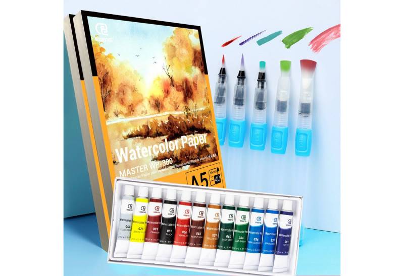 ESENG Aquarellfarbe FRUIT WP-12, 12-ml-Tuben, 12 Farben von ESENG